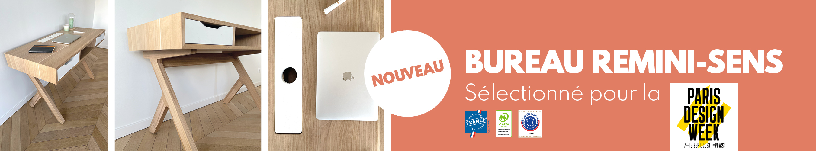 Bureau Ch�ne Massif REMINI-SENS Deschaumes