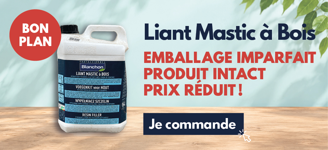 Liant mastic &agrave; bois Blanchon - EMBALLAGE IMPARFAIT