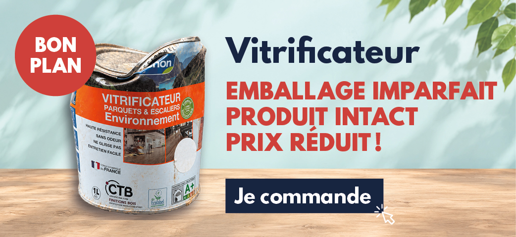 VITRIFICATEUR PARQUET ENVIRONNEMENT BIOSOURC&Eacute; BLANCHON Ultra Mat - Emballage imparfait