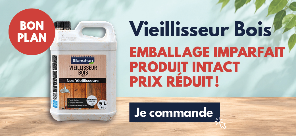 Vieillisseur Bois Ch&ecirc;ne Vieilli Blanchon- Emballage imparfait
