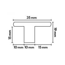 Barre de Jonction Chêne Massif pour parquet 14mm