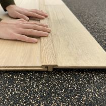 Barre de Jonction Chêne Massif pour parquet 14mm