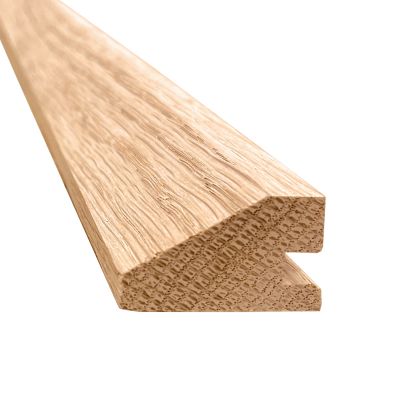 Barre de seuil Chne Massif Rattrapage de Niveau pour parquet 20mm