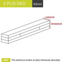 carrelet 3 plis dkd 63mm