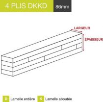 carrelet 4 plis dkkd 86mm