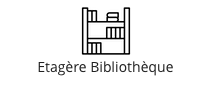 Etag�re Biblioth�que Bois sur mesure