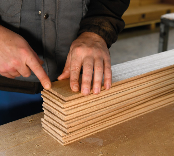 Fabricant fran�ais de Parquet Massif et Parquet Contrecoll� Ch�ne Fran�ais 100% PEFC, Bois de France