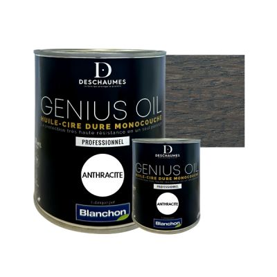 HUILE PARQUET BLANCHON GENIUS OIL GRIS ANTHRACITE