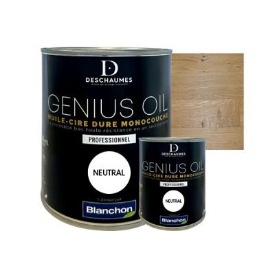 HUILE PARQUET BLANCHON GENIUS OIL NEUTRAL
