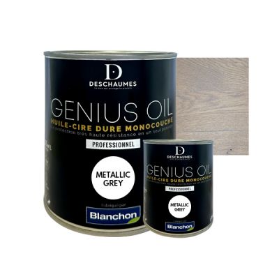HUILE PARQUET GENIUS OIL METALLIC GREY