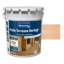 Huile Terrasse Bardage Ultra Mat Bois Naturel Blanchon