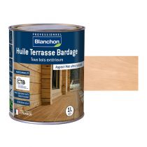 Huile Terrasse Bardage Ultra Mat Bois Naturel Blanchon