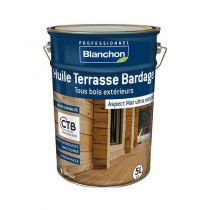 Huile Terrasse Bardage Ultra Mat Bois Naturel Blanchon