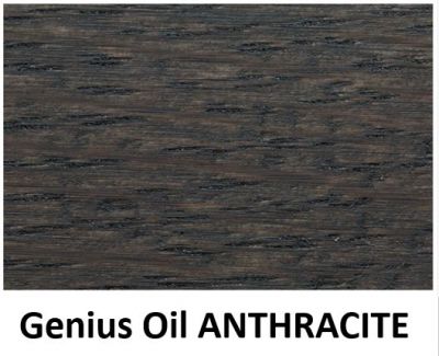 HUIL� USINE 2 COUCHES GENIUS OIL ANTHRACITE BLANCHON + DURCISSEUR   -    LE MEILLEUR SYSTEME DE PROTECTION HUIL�E DE BLANCHON 