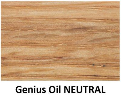 HUIL� USINE 2 COUCHES GENIUS OIL NEUTRAL BLANCHON + DURCISSEUR   -    LE MEILLEUR SYSTEME DE PROTECTION HUIL�E DE BLANCHON