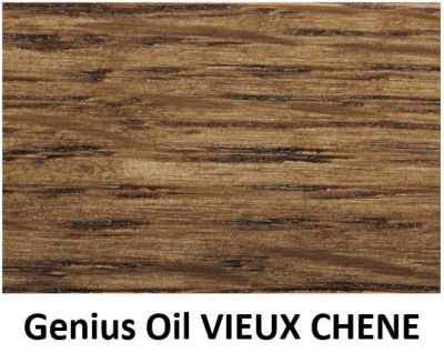 HUIL� USINE 2 COUCHES GENIUS OIL VIEUX CHENE BLANCHON + DURCISSEUR 