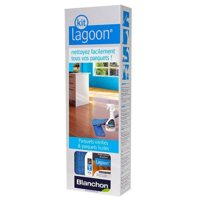 KIT LAGOON BLANCHON  nettoyant doux pour parquet vitrifi�s et huil�s