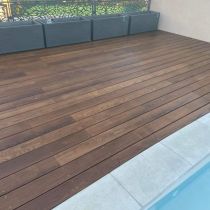 Lame de Terrasse Frêne Thermo chauffé 90x21mm