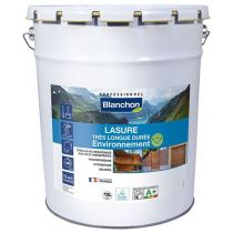 Lasure Blanc 10L Très Longue Durée Environnement Blanchon