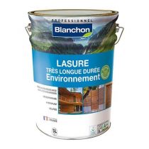 Lasure Blanc 5L Très Longue Durée Environnement Blanchon