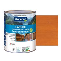 Lasure Bois 1L Chêne Doré Très Longue Durée Blanchon