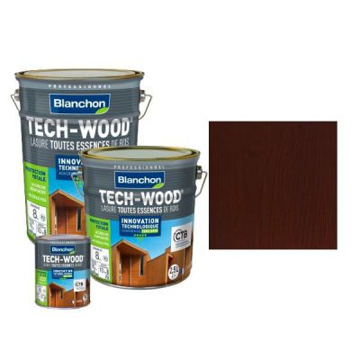 LASURE TECH-WOOD BLANCHON BRUN ACAJOU