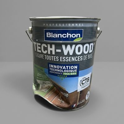 LASURE TECH-WOOD BLANCHON CH�NE FONC� - EMBALLAGE IMPARFAIT