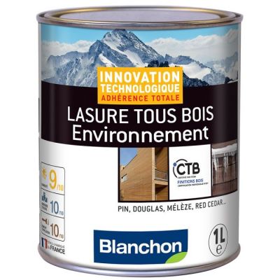 Lasure Tous Bois Environnement Blanc