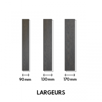 Naofloor Parquet Ch&ecirc;ne Massif Huil&eacute; Gris Anthracite