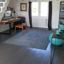 Naofloor Parquet Ch&ecirc;ne Massif Huil&eacute; Gris Anthracite