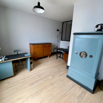 Naofloor Parquet Ch&ecirc;ne Massif Verni Blanc de Lin