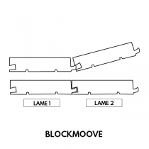 Naofloor Parquet Ch&ecirc;ne Massif Verni Gris Bistrot