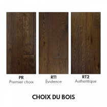 Naofloor Parquet Ch&ecirc;ne Massif Verni Havane