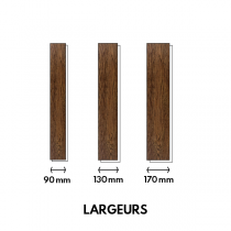 Naofloor Parquet Ch&ecirc;ne Massif Verni Havane