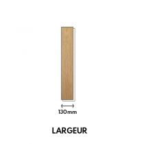 Naofloor Parquet Ch&ecirc;ne Massif Verni Naturel, EP. 14mm, LARG. 130mm