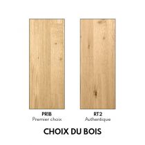 Naofloor Parquet Ch&ecirc;ne Massif Verni Naturel, EP. 16mm, LARG. 150mm