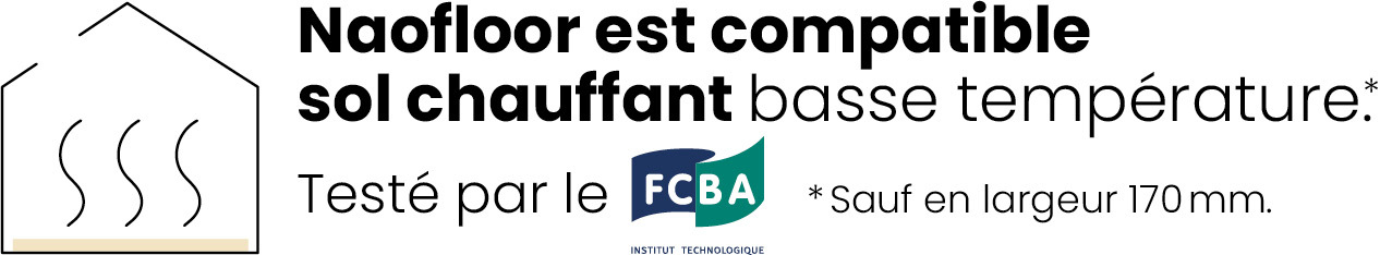 Naolfoor parquet compatible sol chauffant 