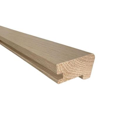 Nez de marche Ch�ne Massif Ep. 27mm Parquet 20mm