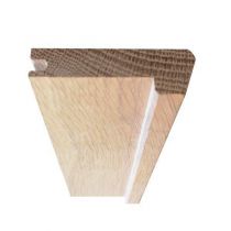 Nez de marche chêne massif pour parquet 14mm