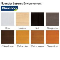 Nuancier Teinte Lasure Blanchon Tr&egrave;s Longue Dur&eacute;e