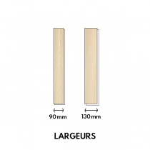 Parquet B&acirc;tons Rompus Ch&ecirc;ne Massif Vernis Aspect Bois Brut