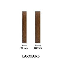 Parquet B&acirc;tons Rompus Ch&ecirc;ne Massif Vernis Noyer