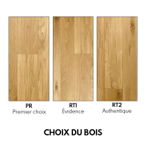 Parquet B&acirc;tons Rompus Ch&ecirc;ne Massif Vieilli History Huil&eacute; Naturel