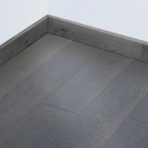 PARQUET CHÊNE MASSIF   Huilé finition Gris Anthracite Epaisseur 22mm