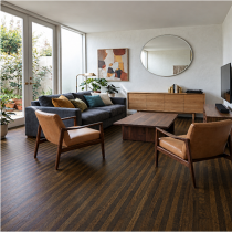 PARQUET CH&Ecirc;NE MASSIF \ Cher Lord\  huil&eacute; Terre d\'Ombre