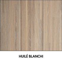 PARQUET CH&Ecirc;NE MASSIF \ Cher Wood\  huil&eacute; Blanchi
