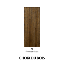 PARQUET CH&Ecirc;NE MASSIF \ Cher Wood\  huil&eacute; Brun Intense