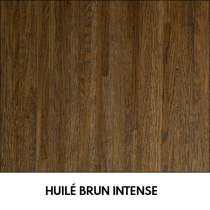 PARQUET CH&Ecirc;NE MASSIF \ Cher Wood\  huil&eacute; Brun Intense