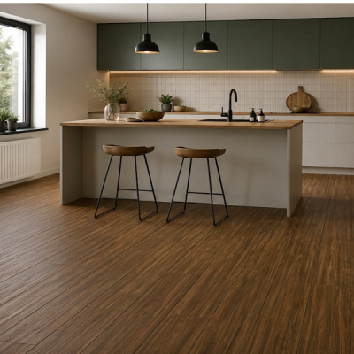 PARQUET CH�NE MASSIF \ Cher Wood\  huil� Brun Intense