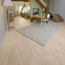 Parquet ch&ecirc;ne massif &agrave; la Fran&ccedil;aise 20mm 130,90,70mm Huil&eacute; Bois Brut